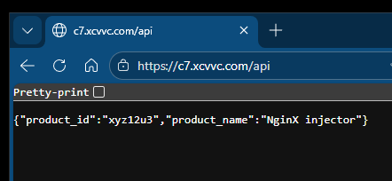 Return data from a node.js api